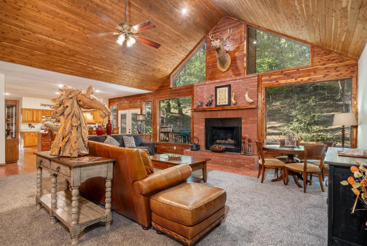 Luxury Rock Creek Cabin W Deck By Lake Hamilton Hot Springs Zewnętrze zdjęcie